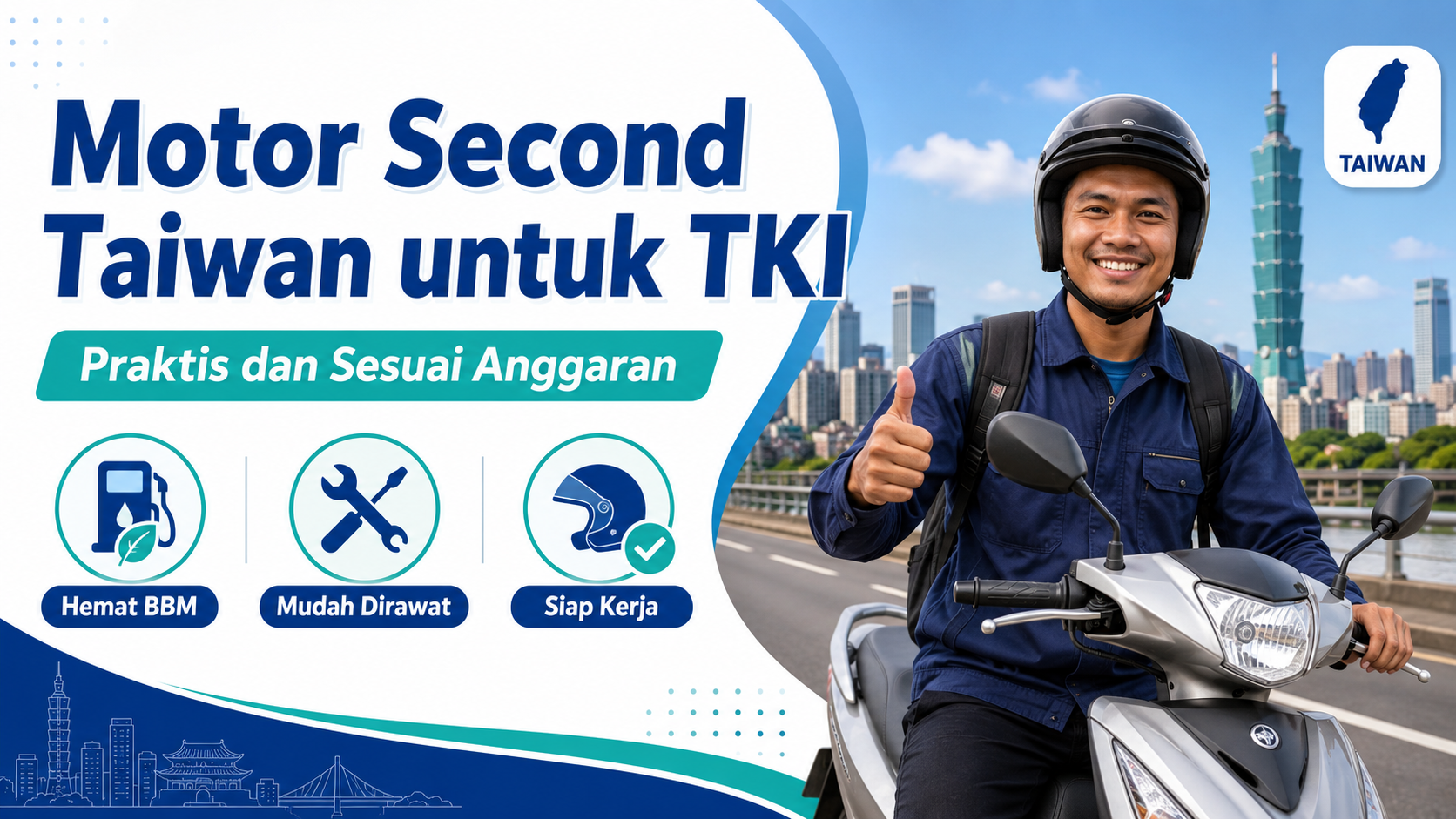 Motor Second Taiwan untuk TKI: Panduan Memilih Motor Bekas yang Praktis dan Sesuai Anggaran